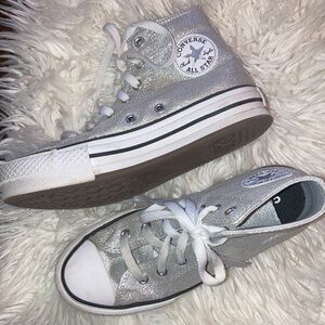 Kids Converse Platform High Tops